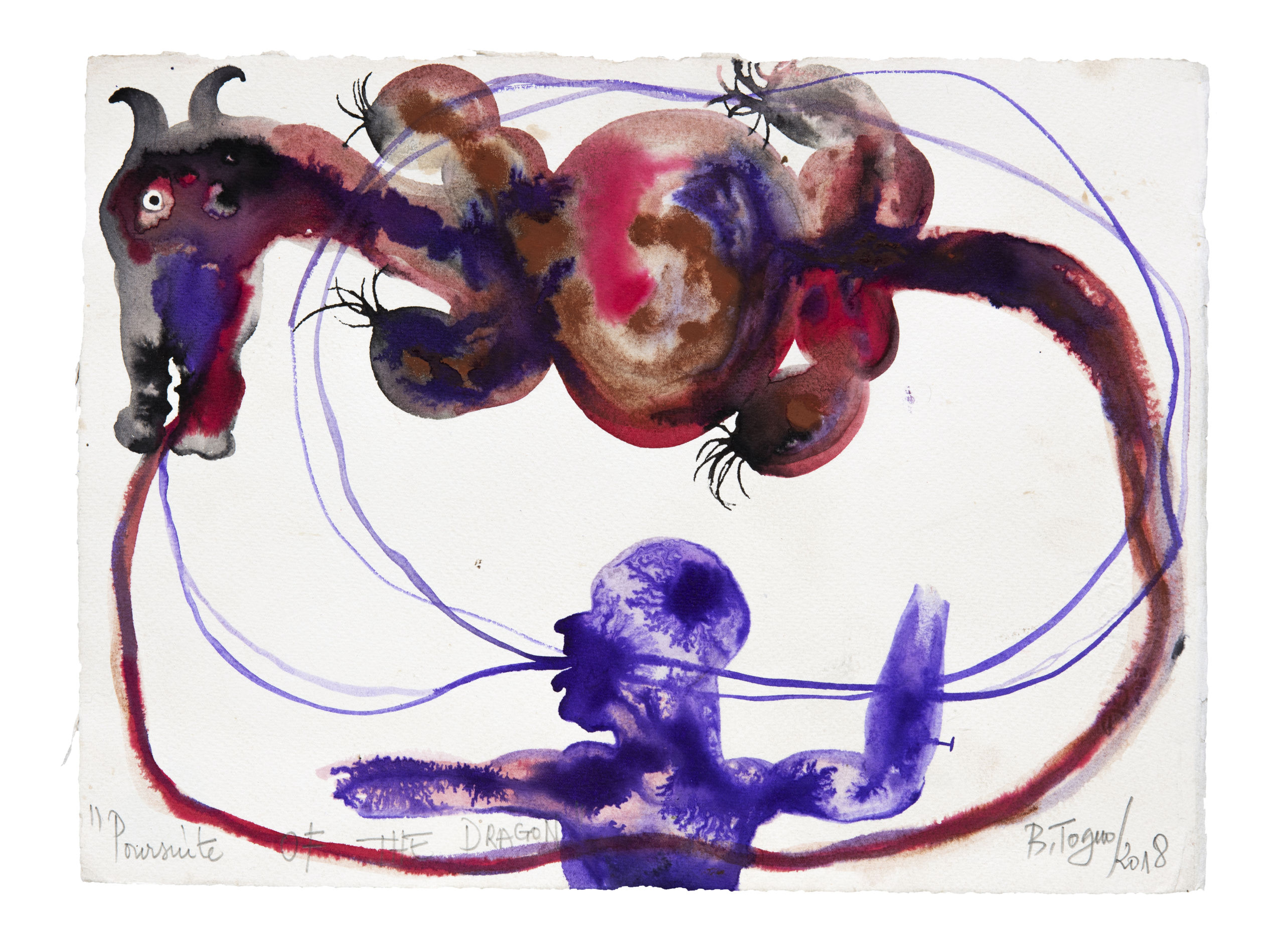 Poursuit of the Dragon, Barthélémy Toguo