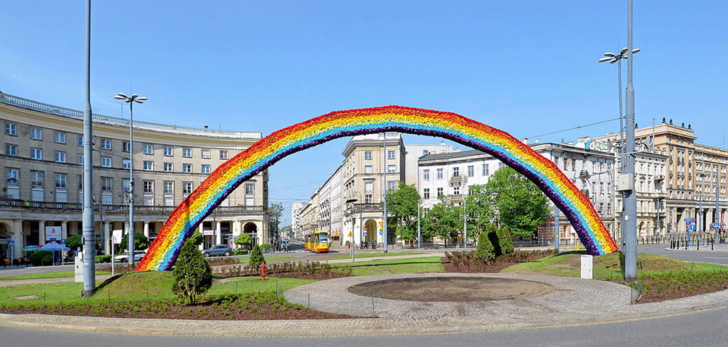 Julita Wójcik, Tęcza (arc-en-ciel), 2012, Varsovie