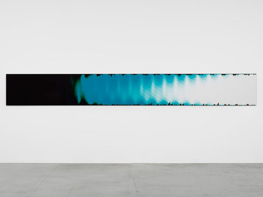 Adam Broomberg & Oliver Chanarin, The Day Nobody Died, 2008, Unique C-type, 762 x 6000 mm