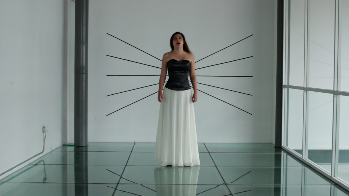 Saskia Calderon, Disnea melódica, performance