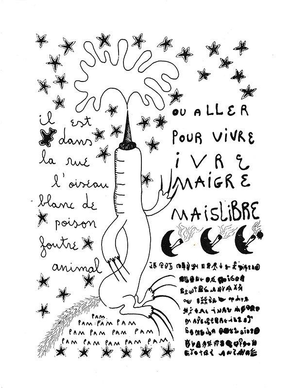 Dessin extrait du livre Snow Queen, Transédition publié en 1980