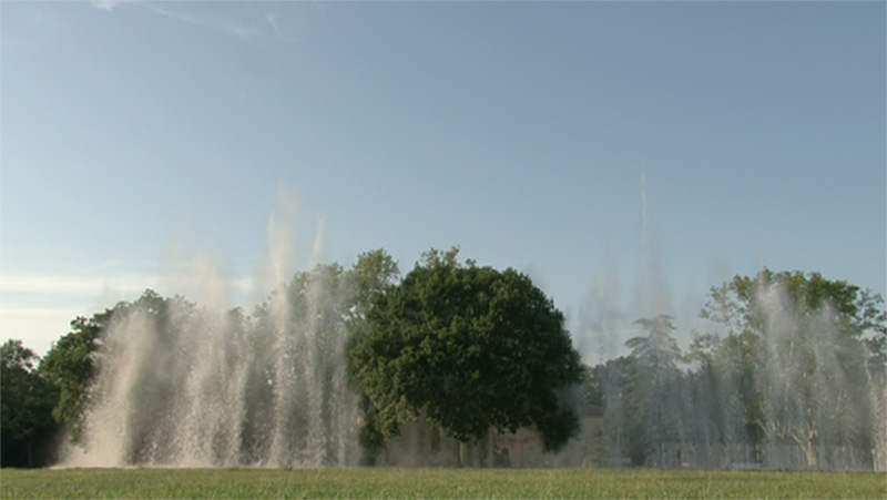 Anne-Valérie Gasc, La Fuite (image extraite de la vidéo), 2010.