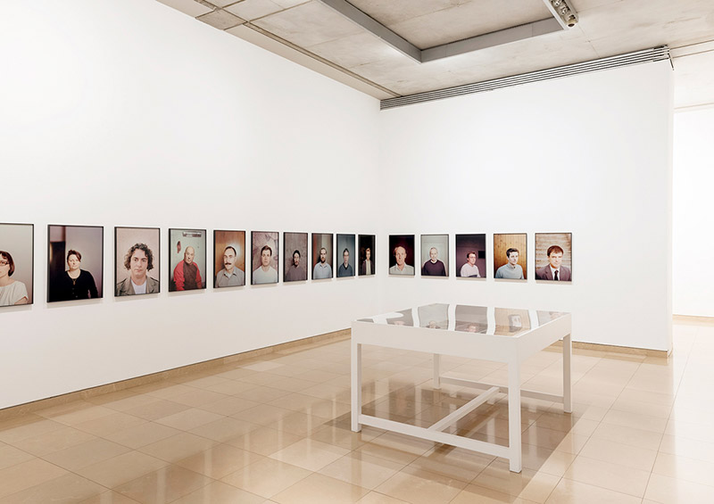 Stéphanie Solinas, Dominique Lambert, 2004-2016. Vue d’exposition, Musée Carré d’Art, Nîmes, 2016