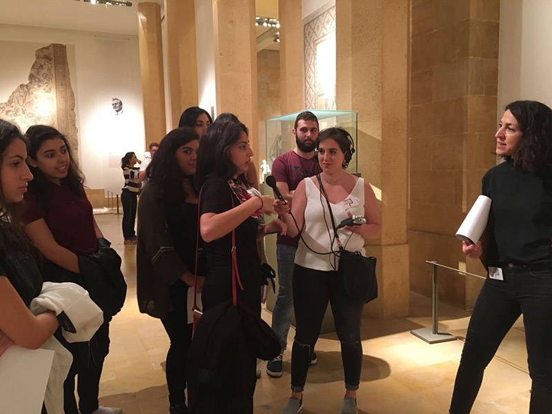 Mathat Mathaf, Chou Hayda?, projet participatif d’Annabel Daou pour le Musée national de Beyrouth, 2018 © DR