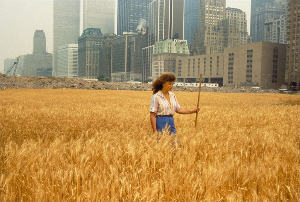 Wheatfield, Agnes Denes