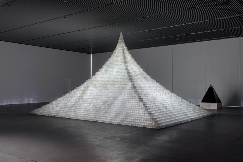 agnes Denes rétropective, Shed, New york