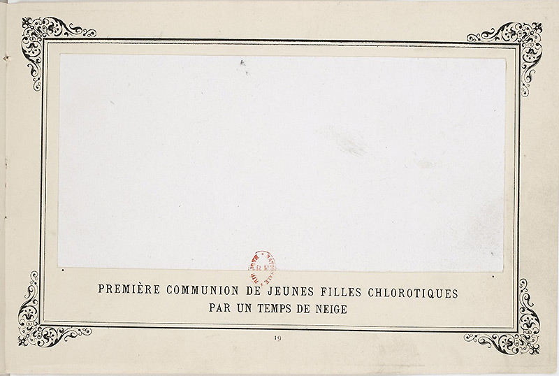 Première communion de jeunes filles chlorotiques, Alphonse Allais